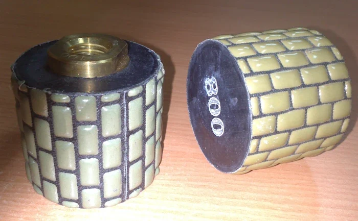 Rodillos para pulido de la piedra